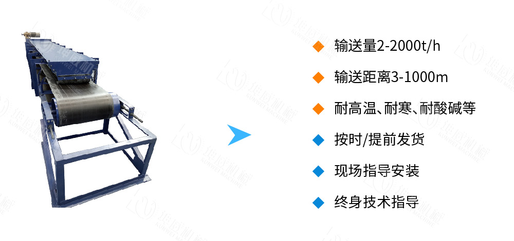 槽式皮带输送机特点优势